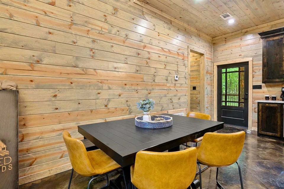 Our spacious dining area is ideal for enjoying delicious meals and great conversations.