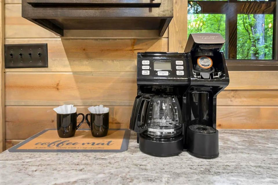 Wake up and smell the coffee! Our coffee station has everything you need for that perfect morning brew.