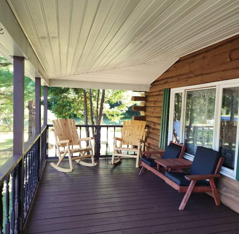 Awesome covered porch to enjoy all months of the year!