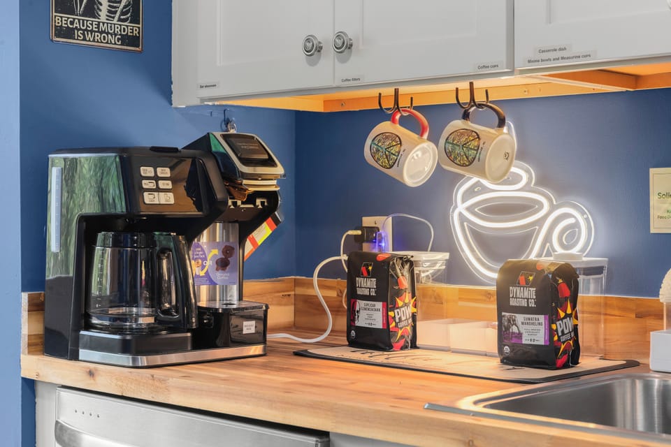 Start your day with local Dynamite coffee, on us.
