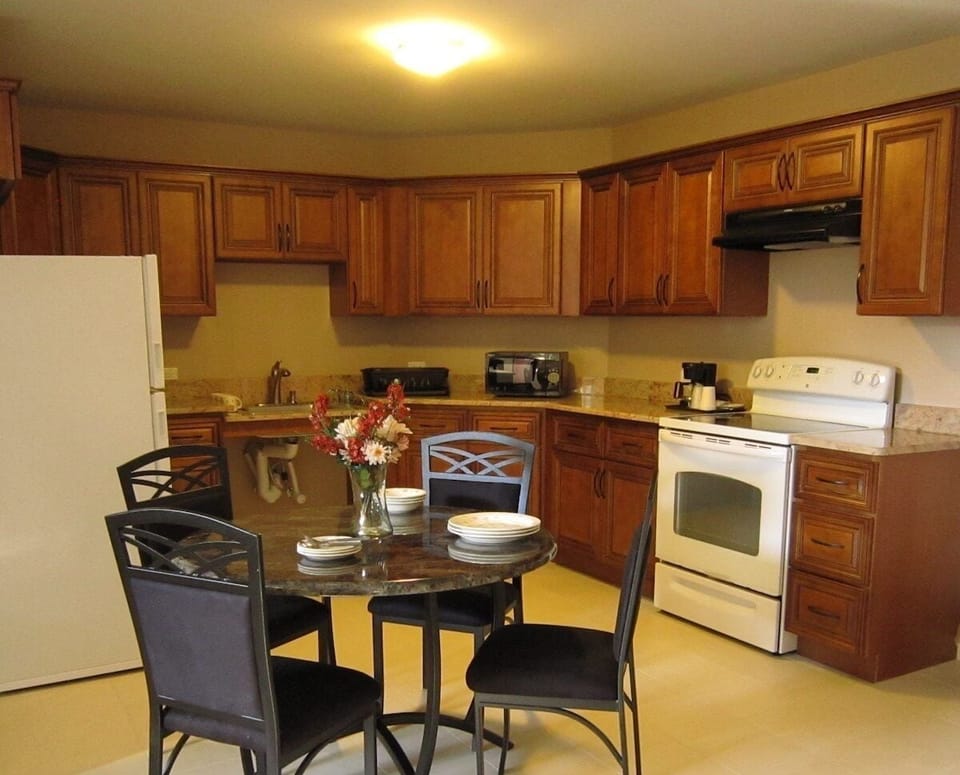 Cook favorite meals easily in the full, family-ready kitchen.
