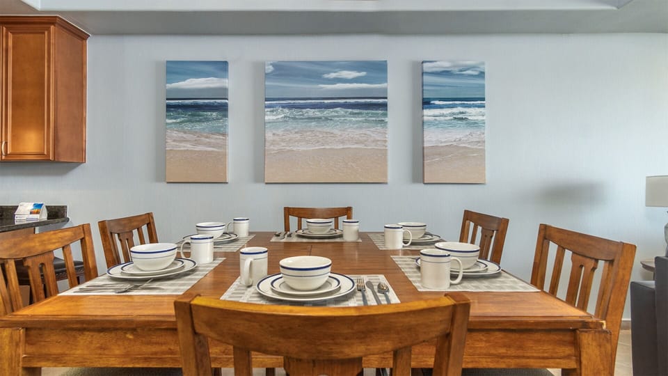 raised dining table seats six
