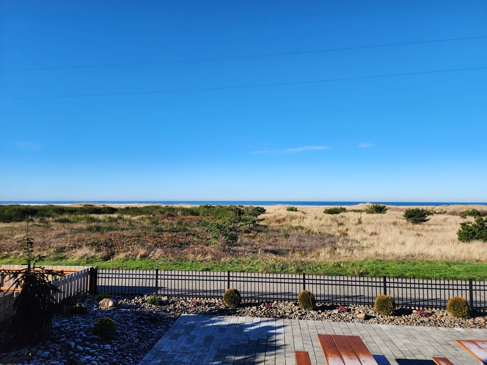 View from patio