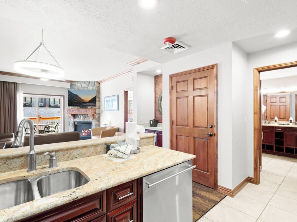 Kitchen / Living Room / Bathroom