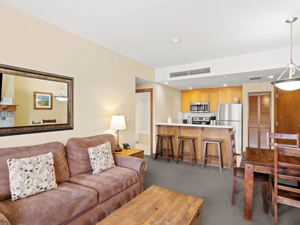 Living Room with Sleeper Sofa