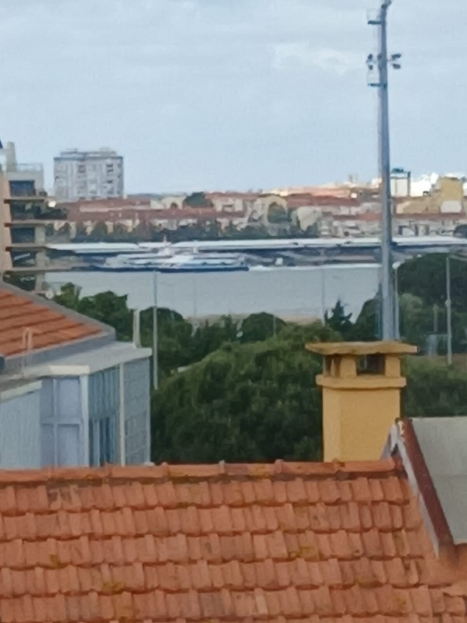 View from terrace.