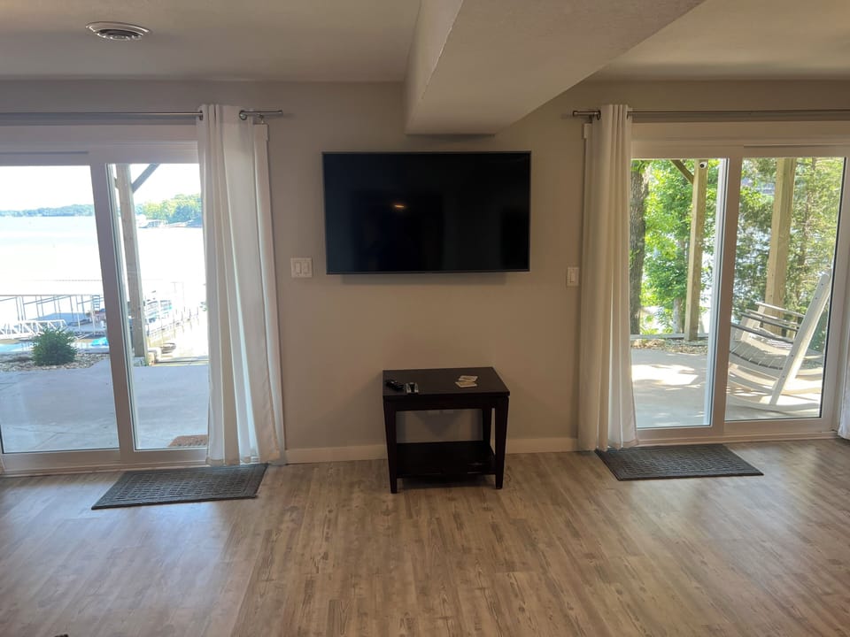Lower Living Room-Doors to Covered Porch