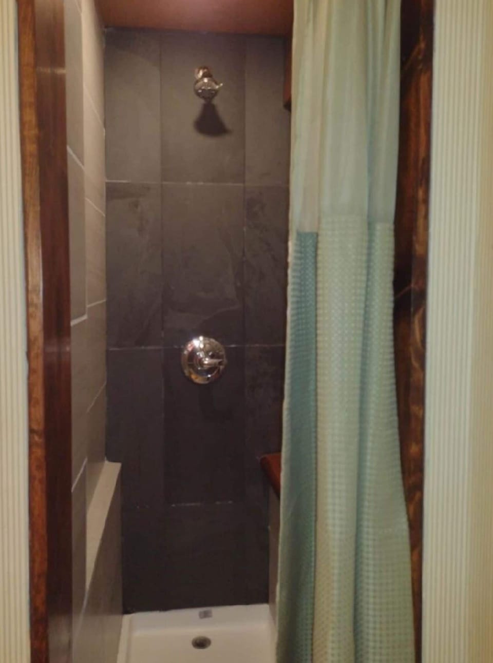 Shower at Main Floor bathroom
