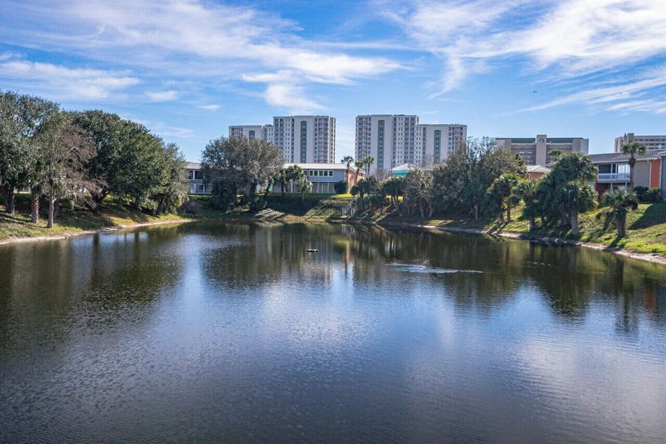 Beautiful view of the lagoon.