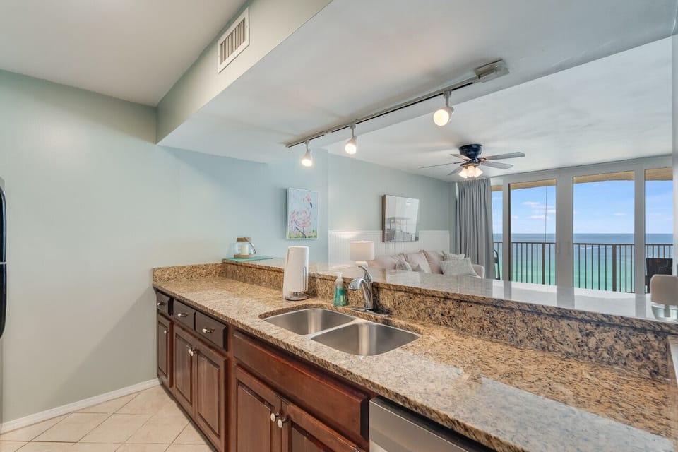 View from the kitchen.