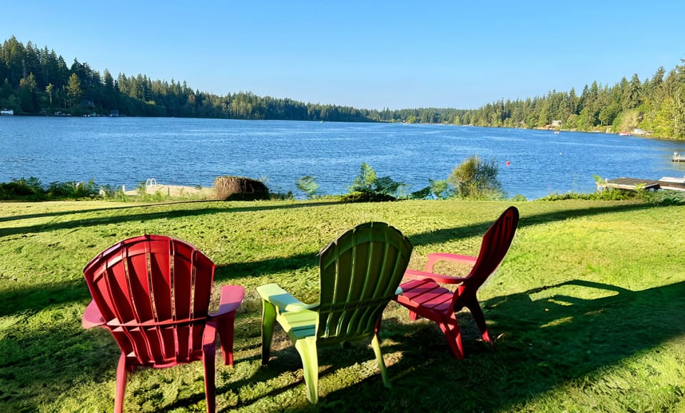 Begin your mornings with breathtaking water views, savor the serenity of sunset reflections, and unwind in a cozy retreat at the lake!