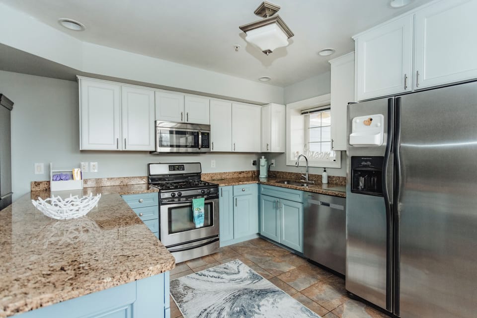 Plenty of space to whip up something delicious.