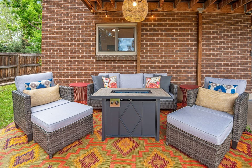 Indoor outdoor living is paramount in Colorado, book now and enjoy some or all 300 days of sunshine!