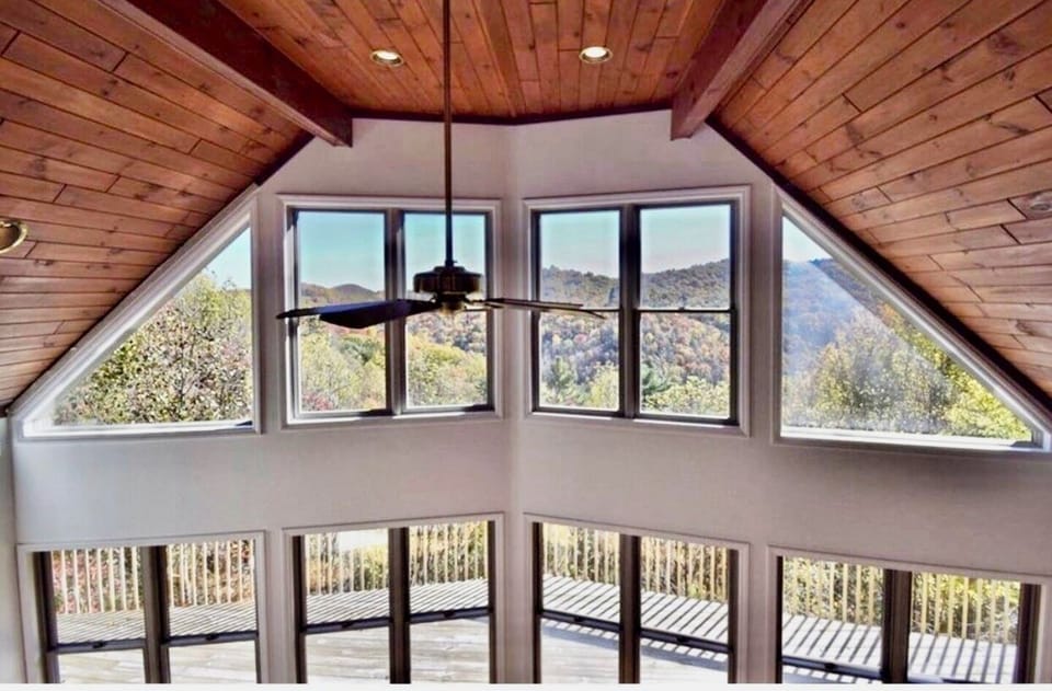 Mountains View from loft