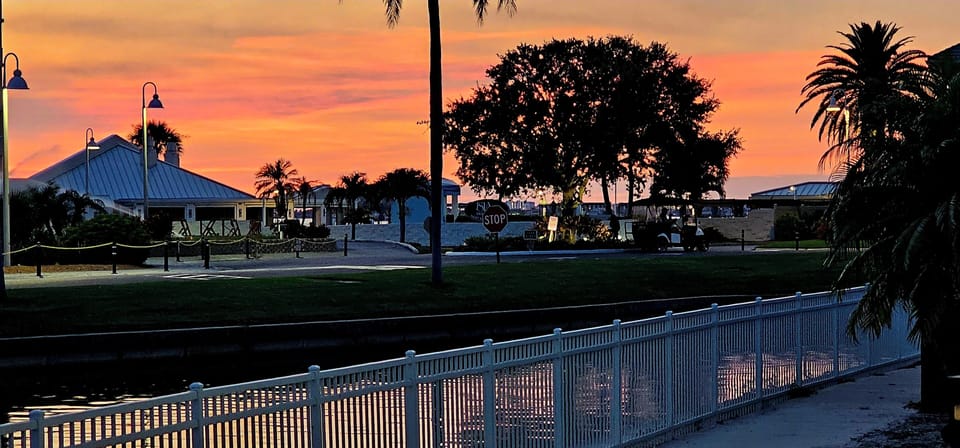 Enjoy The Deck Bar & Grille within Isla Del Sol. A short walk from the condo.