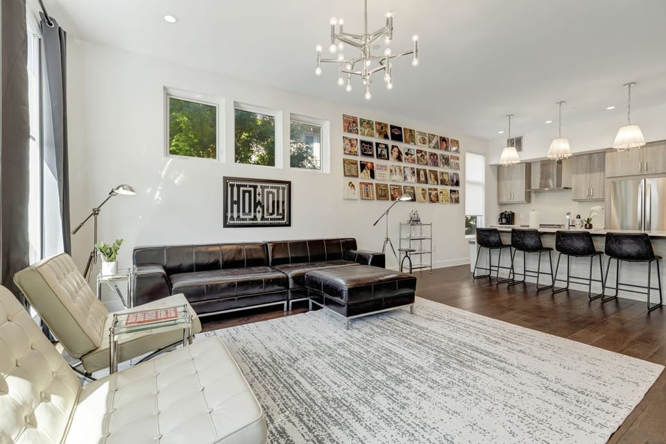 Open concept perfect for entertainment