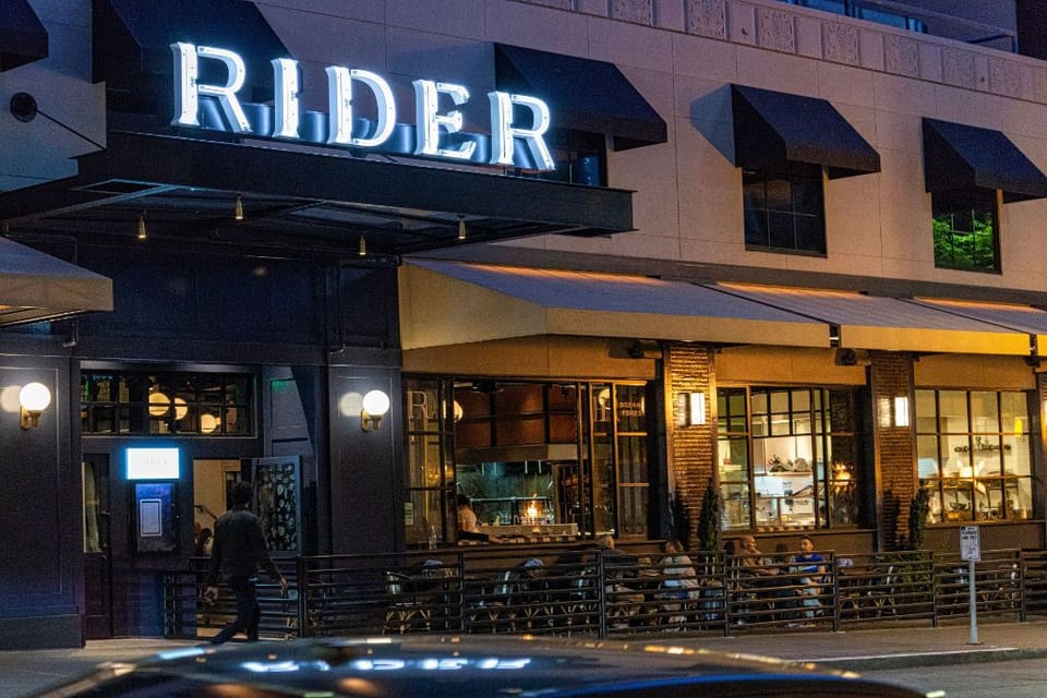 Rider: Hotel Theodore’s premier dining destination, where exceptional cuisine and ambiance meet.