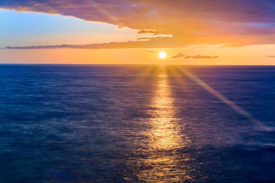 Gorgeous sunset from Hale Honu