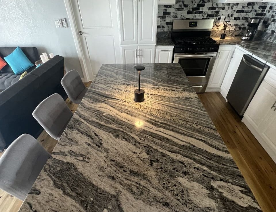 Gorgeous Granite Breakfast Bar
