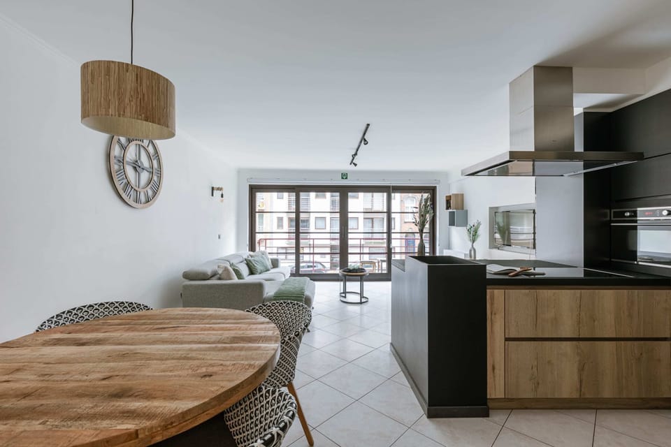 Kitchen with stove top