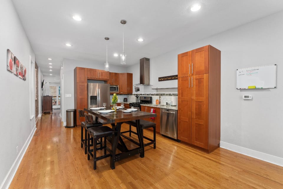The fully equipped kitchen allows you to prepare any meal