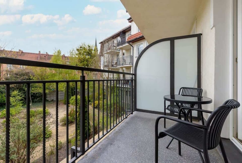 Furnished balcony