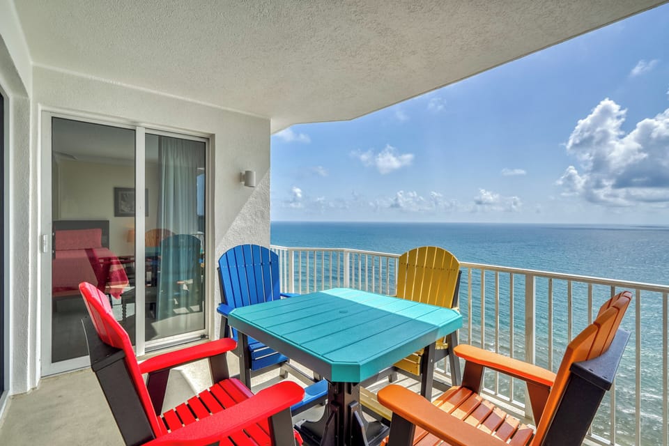 Private balcony