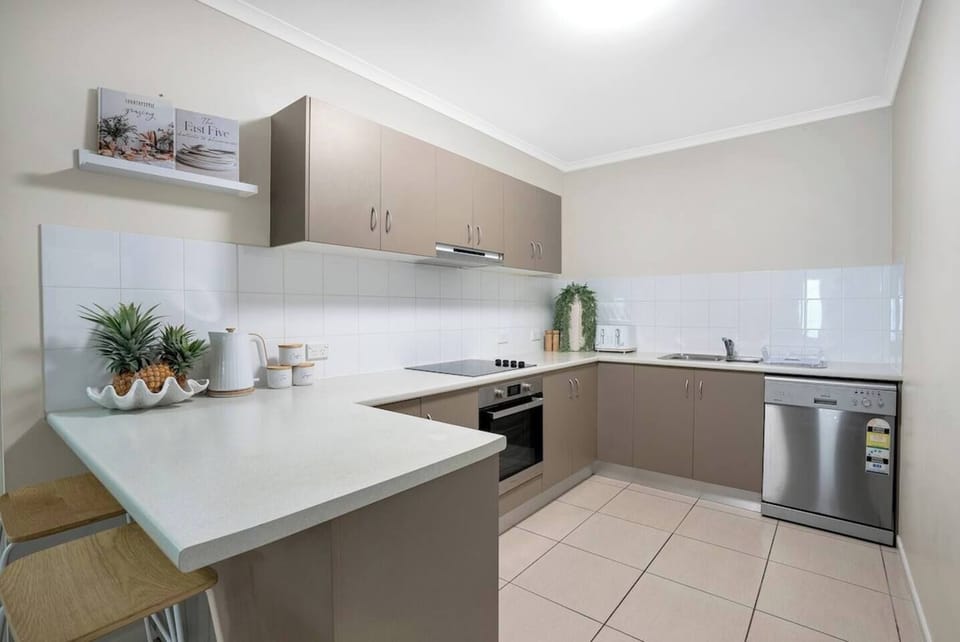 Whether you're preparing a quick breakfast or a family feast, this kitchen has everything you need for your culinary adventures.