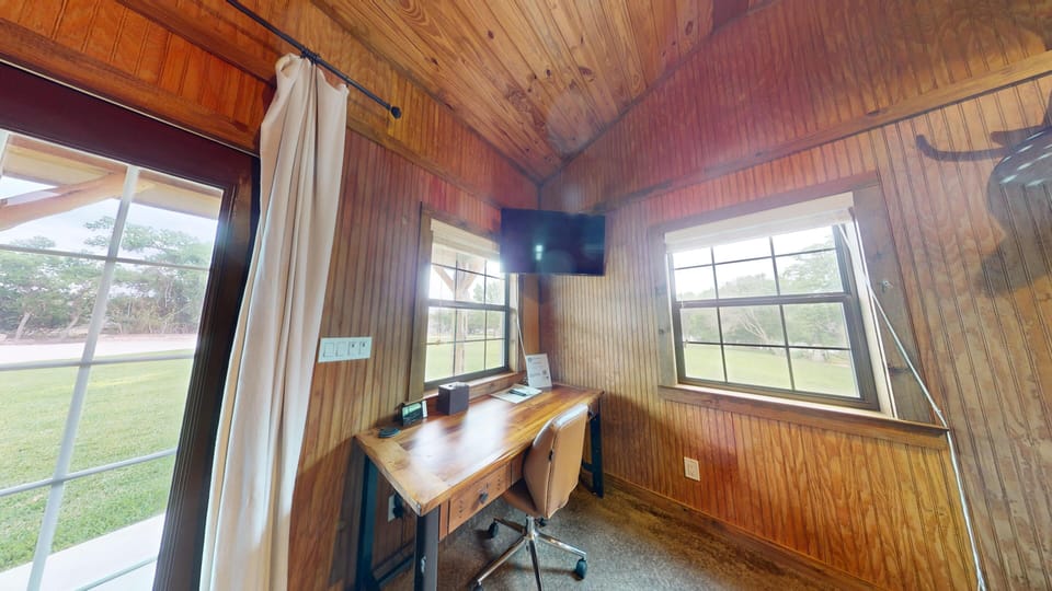 Office Nook & Flat Screen TV