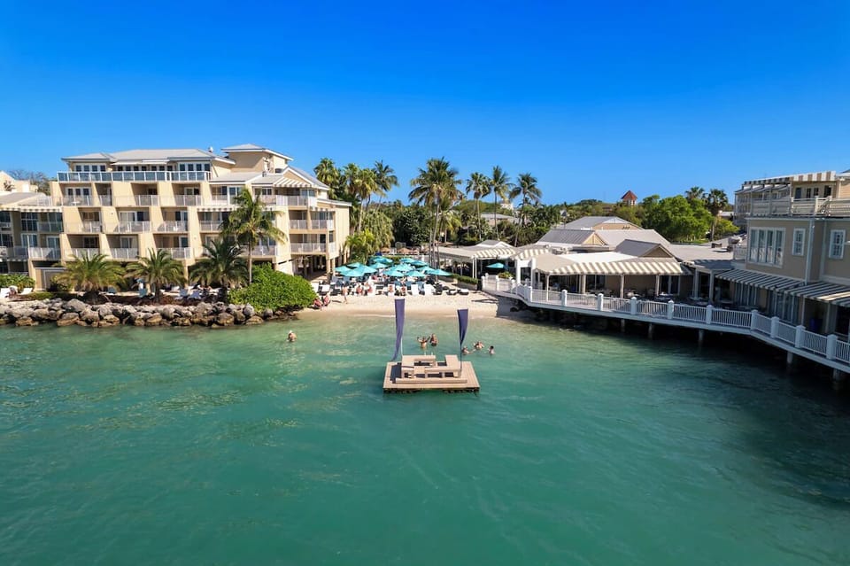 Soak up tropical serenity with beachfront views and calm waters.