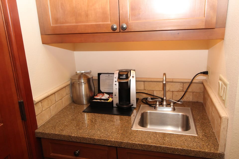 Sink & Coffee Station