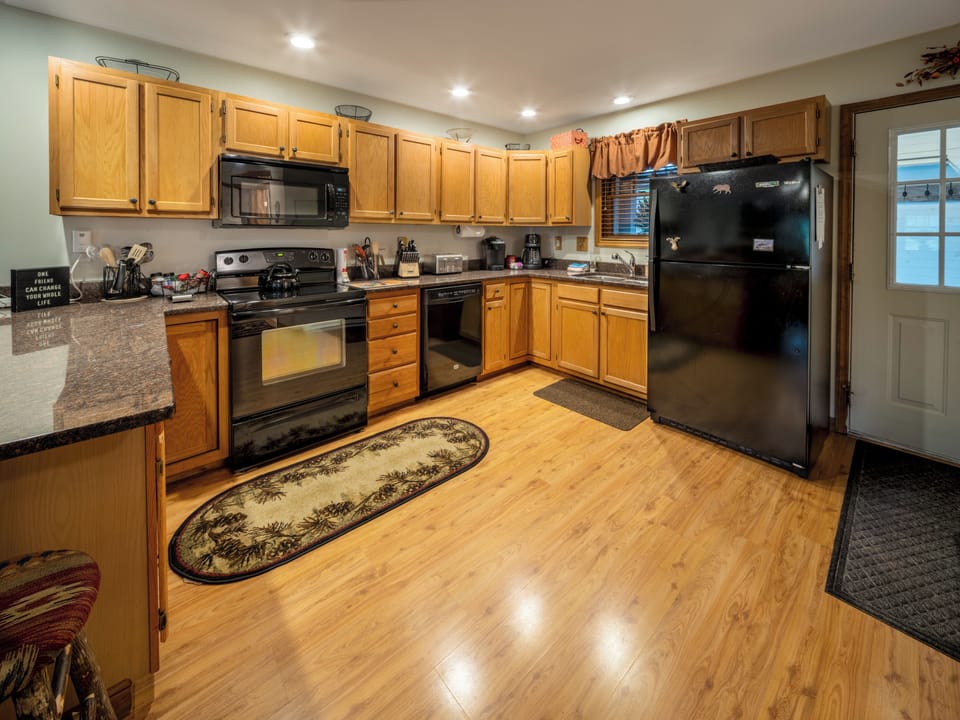 Our very nice open kitchen and with everything needed to cook that special meal!