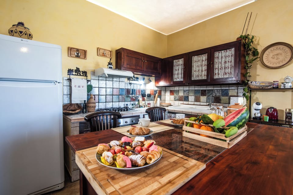 Kitchen and dining area