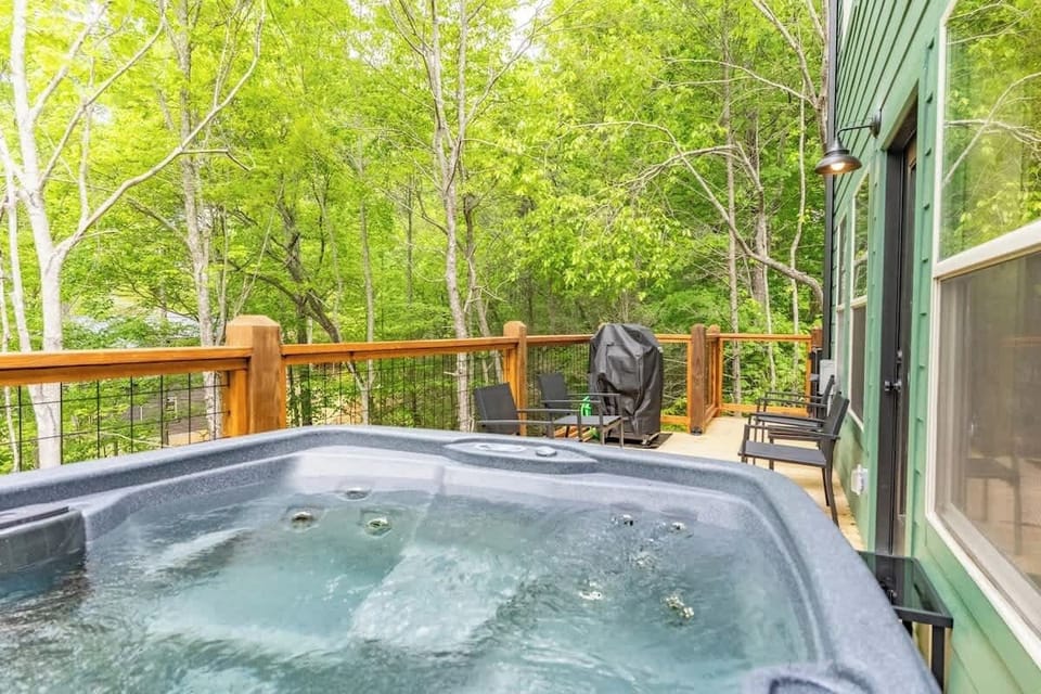 Soak in serenity while surrounded by lush greenery and peaceful sounds of nature!