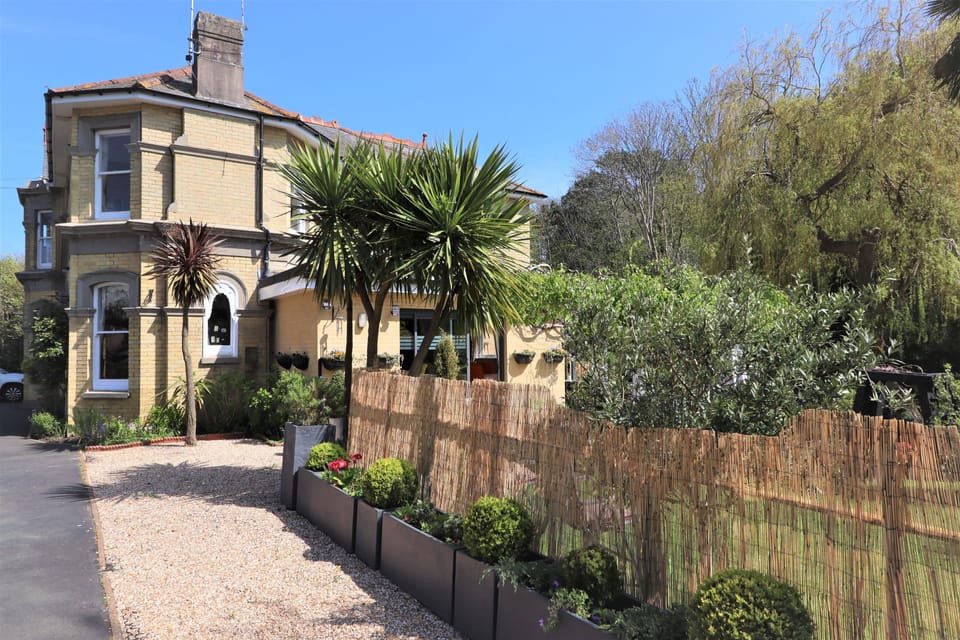Foxhills across front of garden