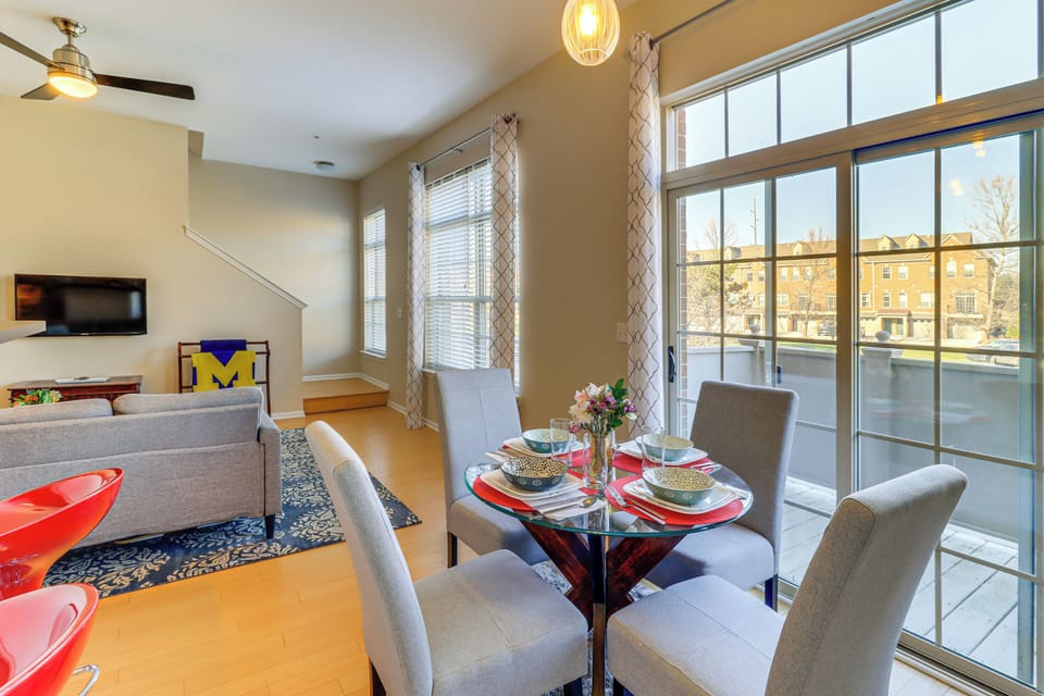 Dining Area | Balcony | 1,324 Sq Ft