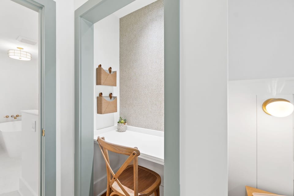 Primary bedroom desk 