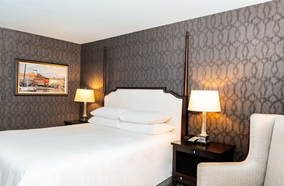 Bedroom. Interior and views may vary based on location and availability