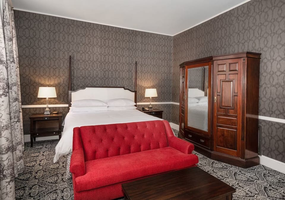 Bedroom. Interior and views may vary based on location and availability