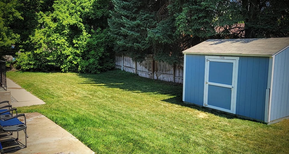 Shared backyard