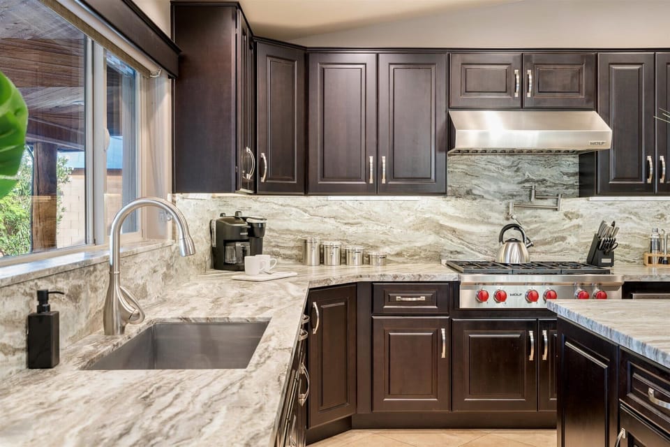 Spacious kitchen