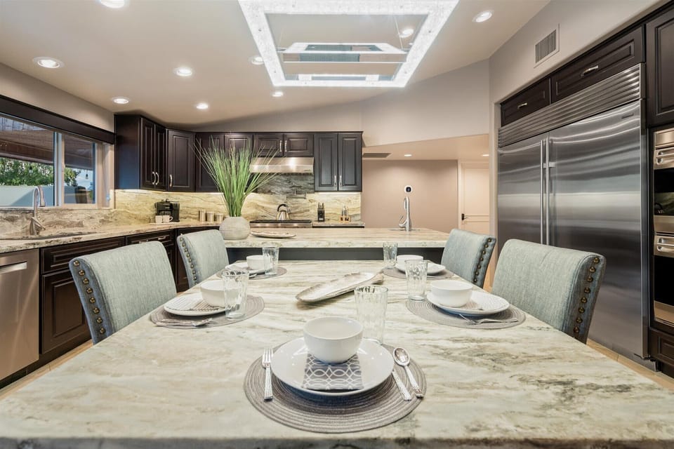 Spacious kitchen