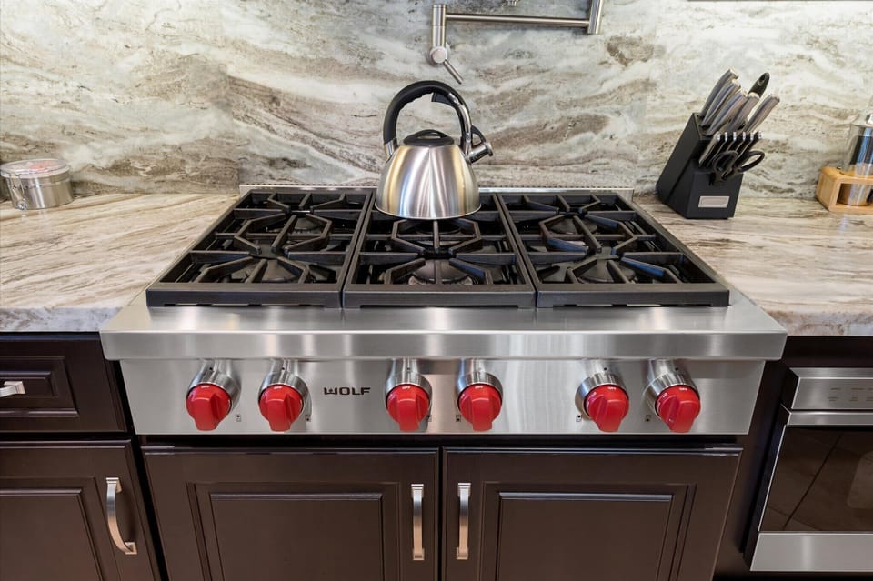 Spacious kitchen