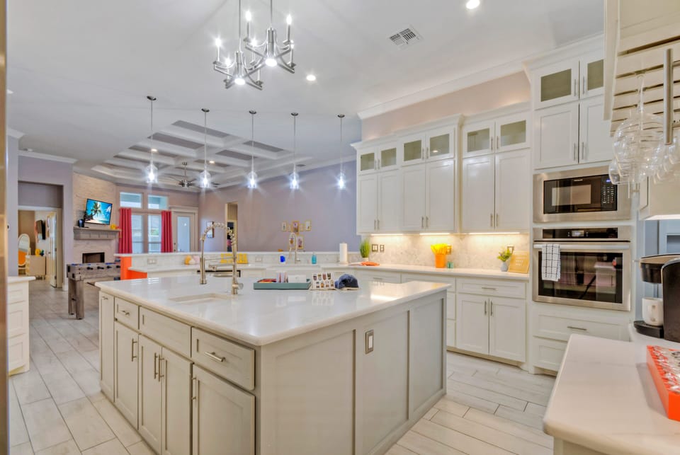Your gourmet kitchen.