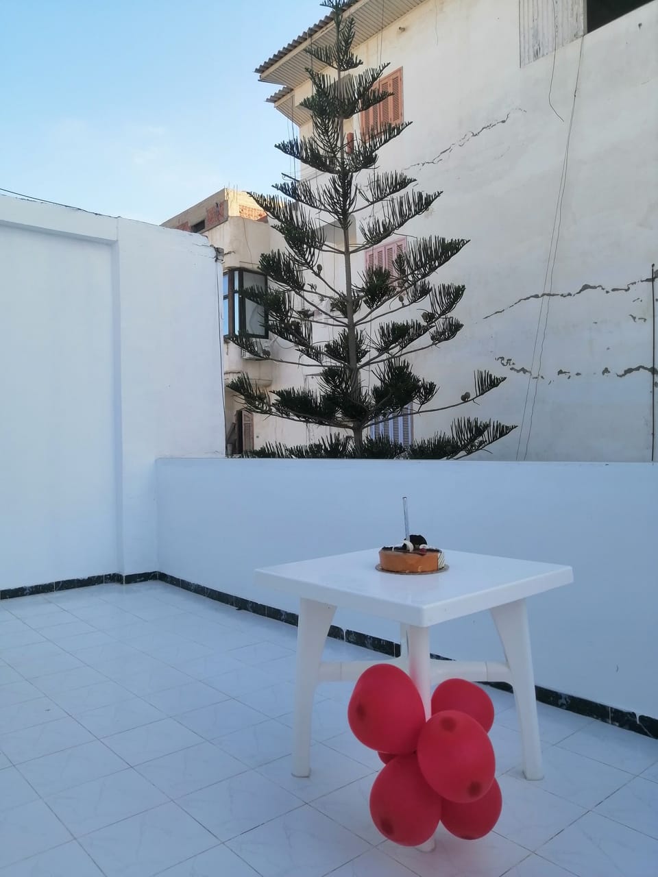 Terrace suitable for small parties 
