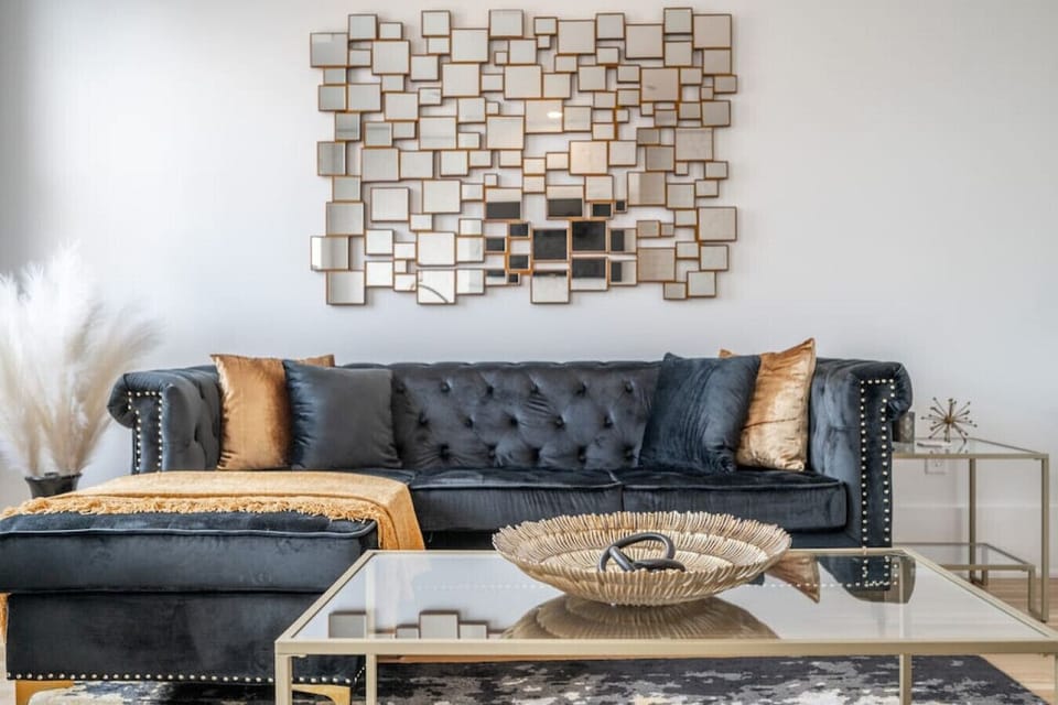 Living Room w/ Smart TV! Plenty of Seating - Open to Kitchen!