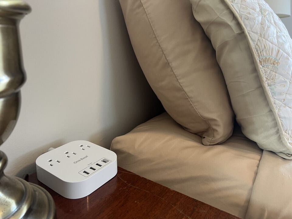 Bedside charging stations