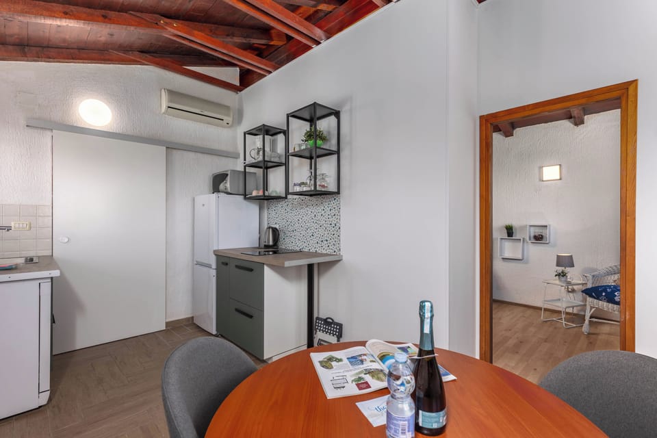 Kitchen and dining area
