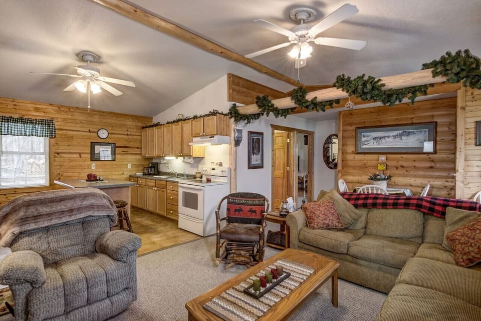 Second living room and kitchen