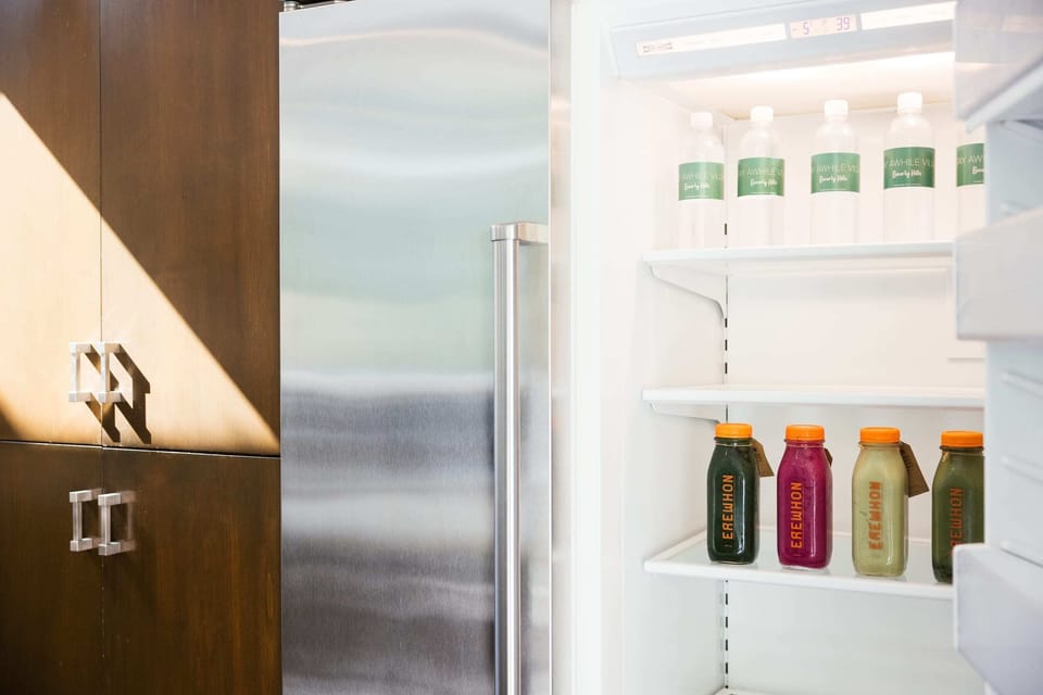 Keep your favorite ingredients stocked in the fridge, ensuring you have everything you need for delicious meals.